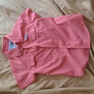 Little boys fishing shirt sz 5